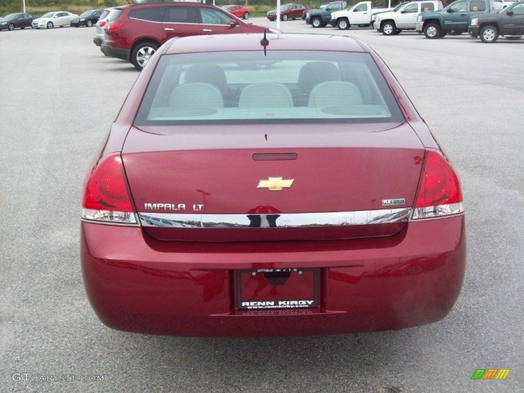 2011 Impala LT - Red Jewel Tintcoat / Gray photo #13