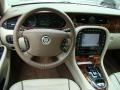 Ivory/Mocha 2008 Jaguar XJ Vanden Plas Dashboard