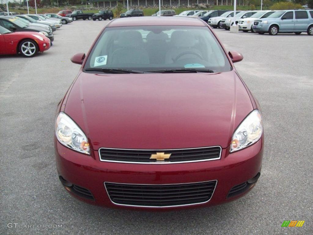 2011 Impala LT - Red Jewel Tintcoat / Gray photo #14