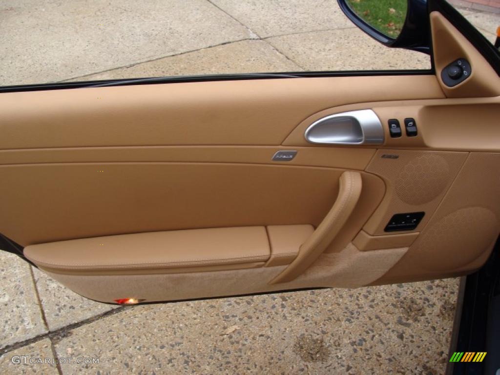 2011 Porsche 911 Carrera Coupe Sand Beige Door Panel Photo #38446464