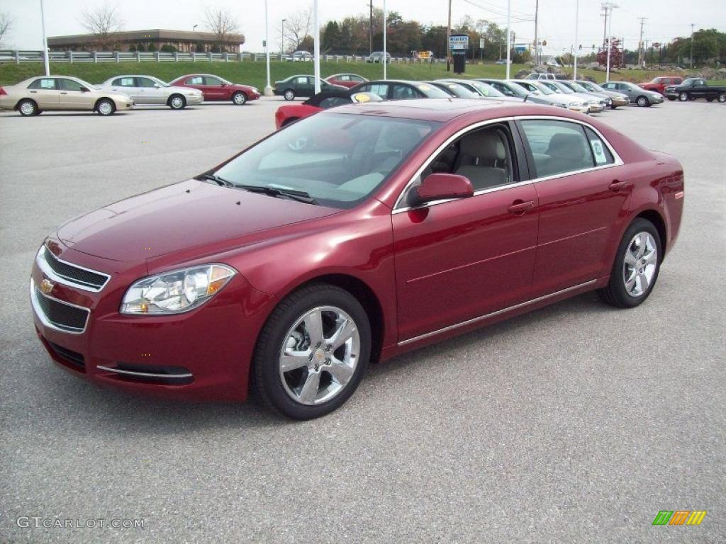 Red Jewel Tintcoat 2011 Chevrolet Malibu LT Exterior Photo #38446616