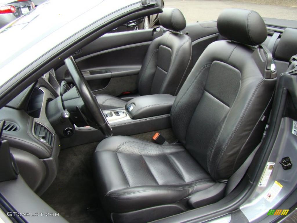 Charcoal Interior 2007 Jaguar XK XKR Convertible Photo #38446652