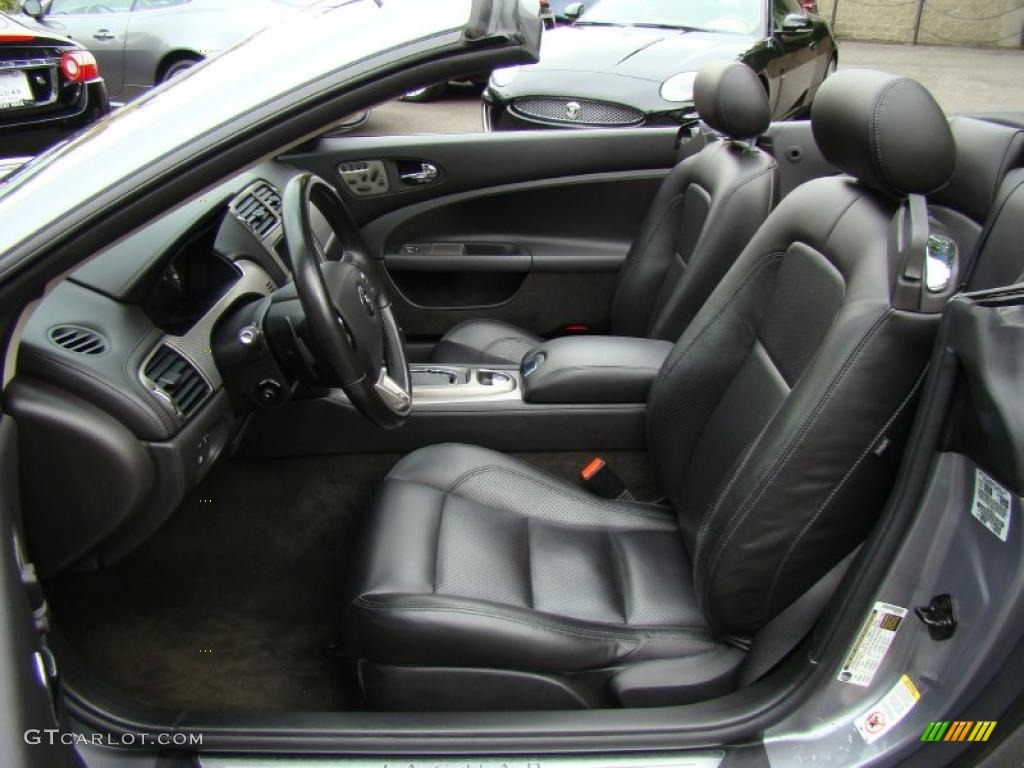 Charcoal Interior 2007 Jaguar XK XKR Convertible Photo #38446664