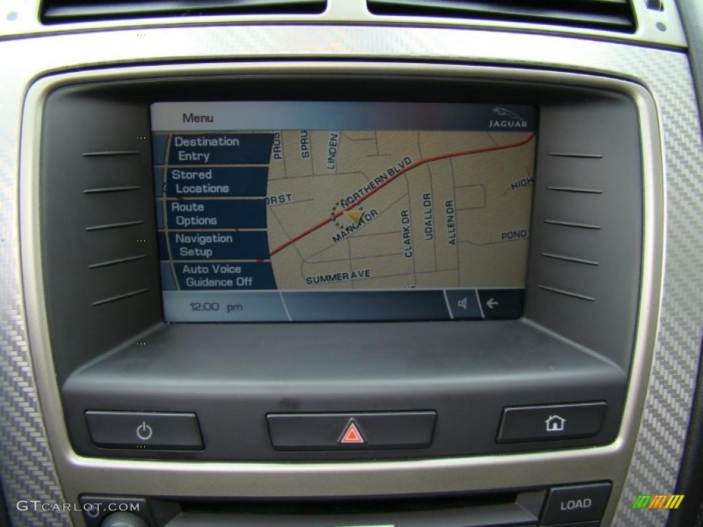 2007 Jaguar XK XKR Convertible Navigation Photo #38446712