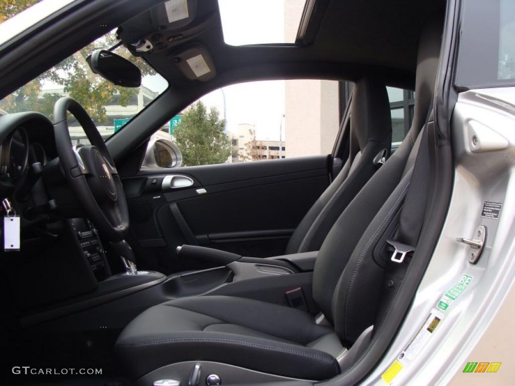 Black Interior 2011 Porsche 911 Carrera Coupe Photo #38446808