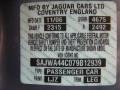 LJZ: Lunar Grey Metallic 2007 Jaguar XK XKR Convertible Color Code