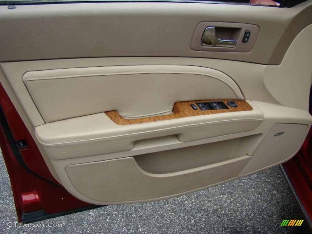 2009 Cadillac STS 4 V6 AWD Cashmere Door Panel Photo #38447040