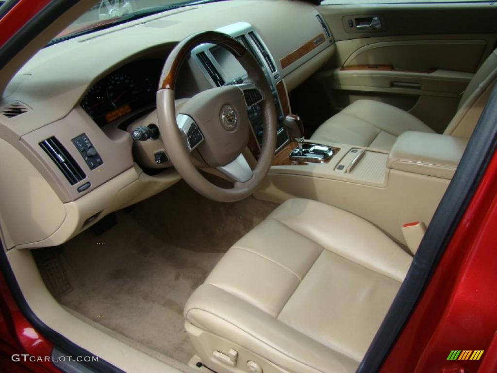 Cashmere Interior 2009 Cadillac STS 4 V6 AWD Photo #38447088