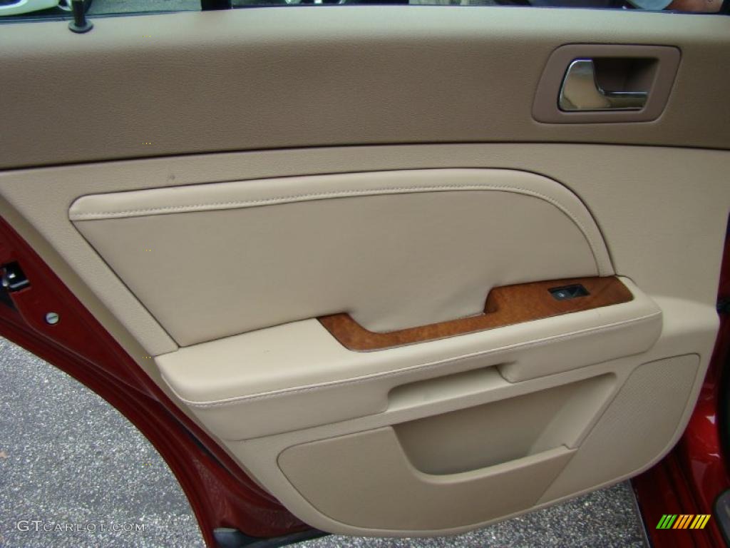 2009 Cadillac STS 4 V6 AWD Cashmere Door Panel Photo #38447108