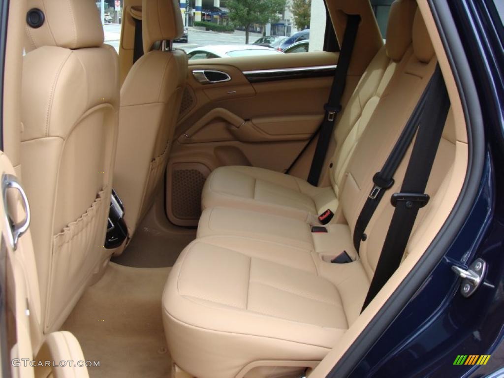 2011 Cayenne  - Dark Blue Metallic / Luxor Beige photo #14