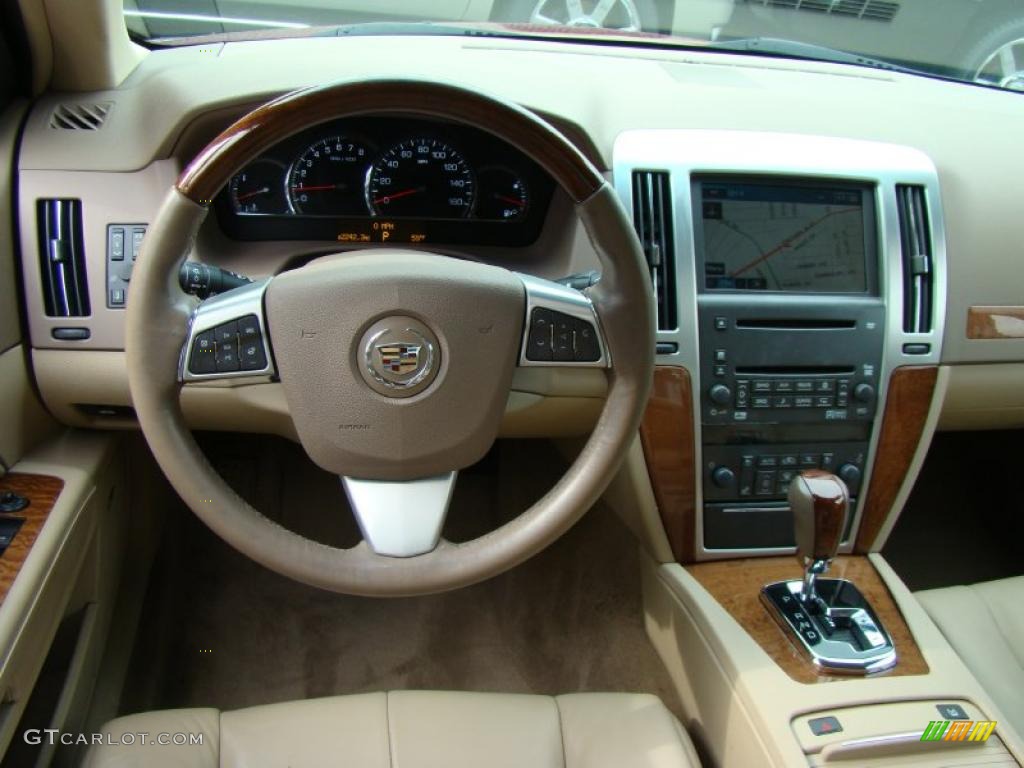 2009 Cadillac STS 4 V6 AWD Cashmere Dashboard Photo #38447140