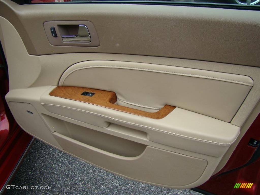 2009 Cadillac STS 4 V6 AWD Cashmere Door Panel Photo #38447216