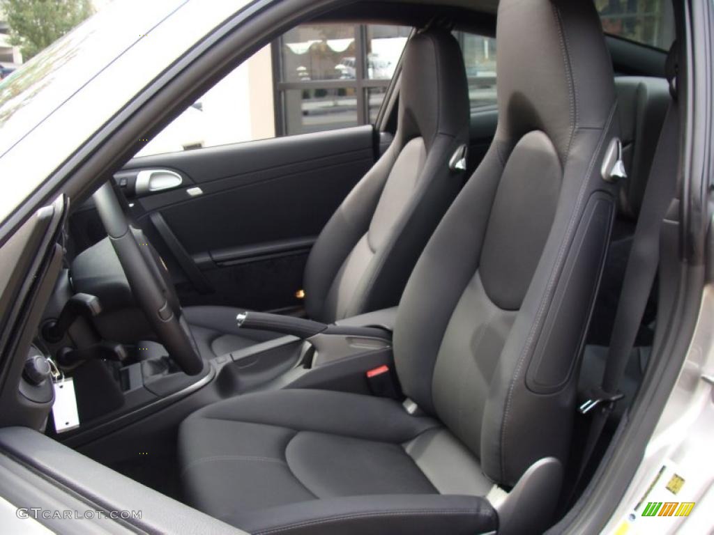 Black Interior 2011 Porsche 911 Carrera 4S Coupe Photo #38447424