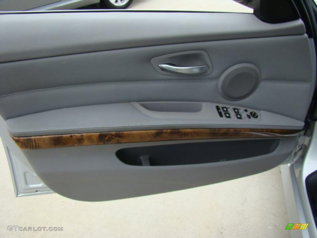 2008 3 Series 335xi Sedan - Titanium Silver Metallic / Gray photo #7