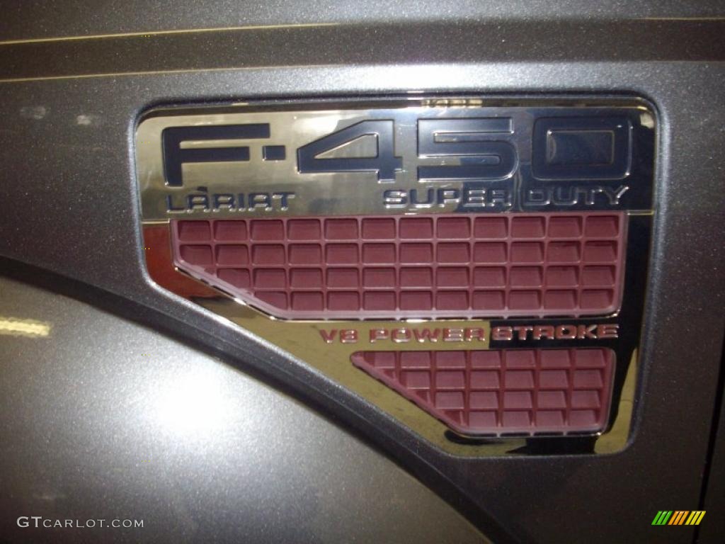 2008 Ford F450 Super Duty Lariat Crew Cab 4x4 Dually Marks and Logos Photo #38448680