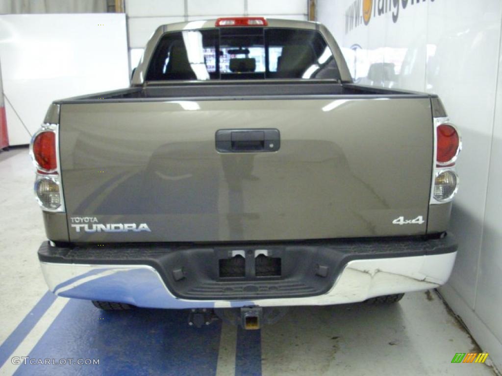 2008 Tundra SR5 TRD Double Cab 4x4 - Desert Sand Mica / Beige photo #4