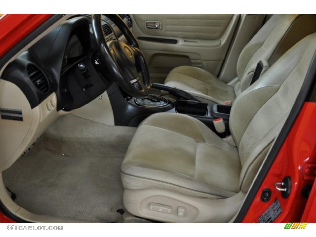 Ivory Interior 2002 Lexus IS 300 SportCross Wagon Photo #38449140