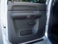 Ebony 2011 Chevrolet Silverado 2500HD LT Crew Cab 4x4 Door Panel