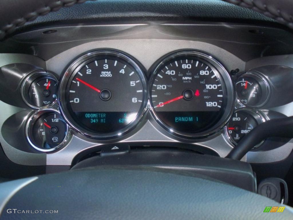 2011 Chevrolet Silverado 2500HD LT Crew Cab 4x4 Gauges Photo #38450720