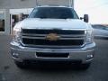 2011 Summit White Chevrolet Silverado 2500HD LTZ Extended Cab 4x4  photo #2