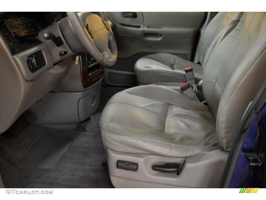 2000 Windstar SEL - Medium Royal Blue Metallic / Medium Graphite photo #9