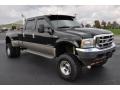 Black - F350 Super Duty Lariat Crew Cab 4x4 Dually Photo No. 1