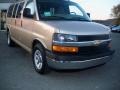 2011 Sandstone Metallic Chevrolet Express LT 1500 Passenger Van  photo #50