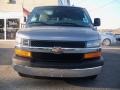 2011 Graystone Metallic Chevrolet Express LT 1500 Passenger Van  photo #2