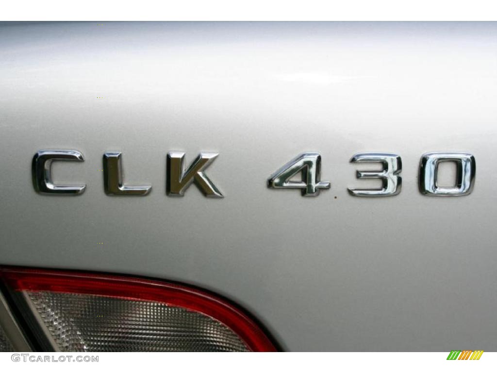 2003 Mercedes-Benz CLK 430 Cabriolet Marks and Logos Photo #38452832