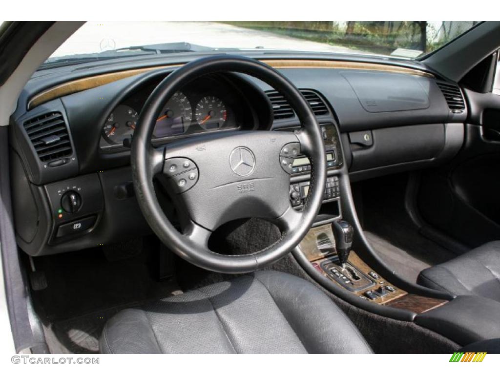 2003 Mercedes-Benz CLK 430 Cabriolet Charcoal Dashboard Photo #38452864