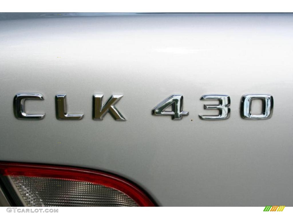 2003 Mercedes-Benz CLK 430 Cabriolet Marks and Logos Photo #38453576