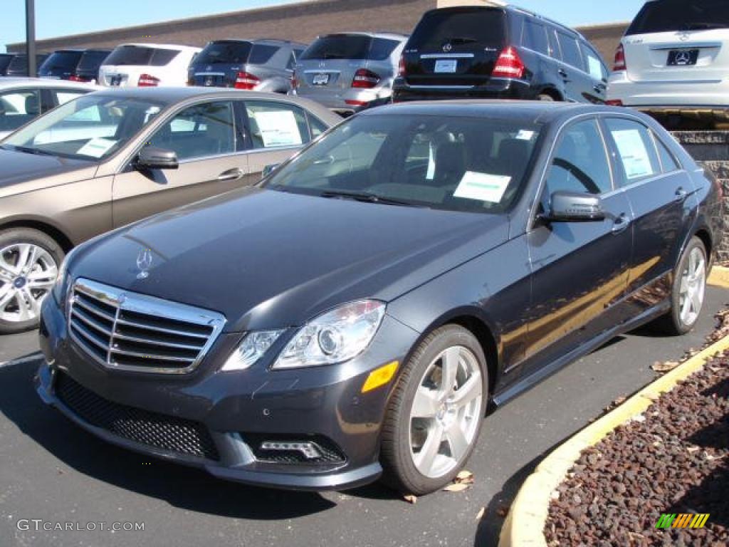 Steel Grey Metallic 2011 Mercedes-Benz E 350 4Matic Sedan Exterior Photo #38453632