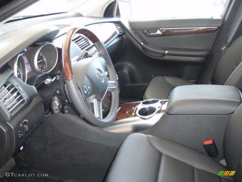 Black Interior 2011 Mercedes-Benz R 350 4Matic Photo #38454761