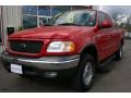 Bright Red 2003 Ford F150 FX4 SuperCab 4x4