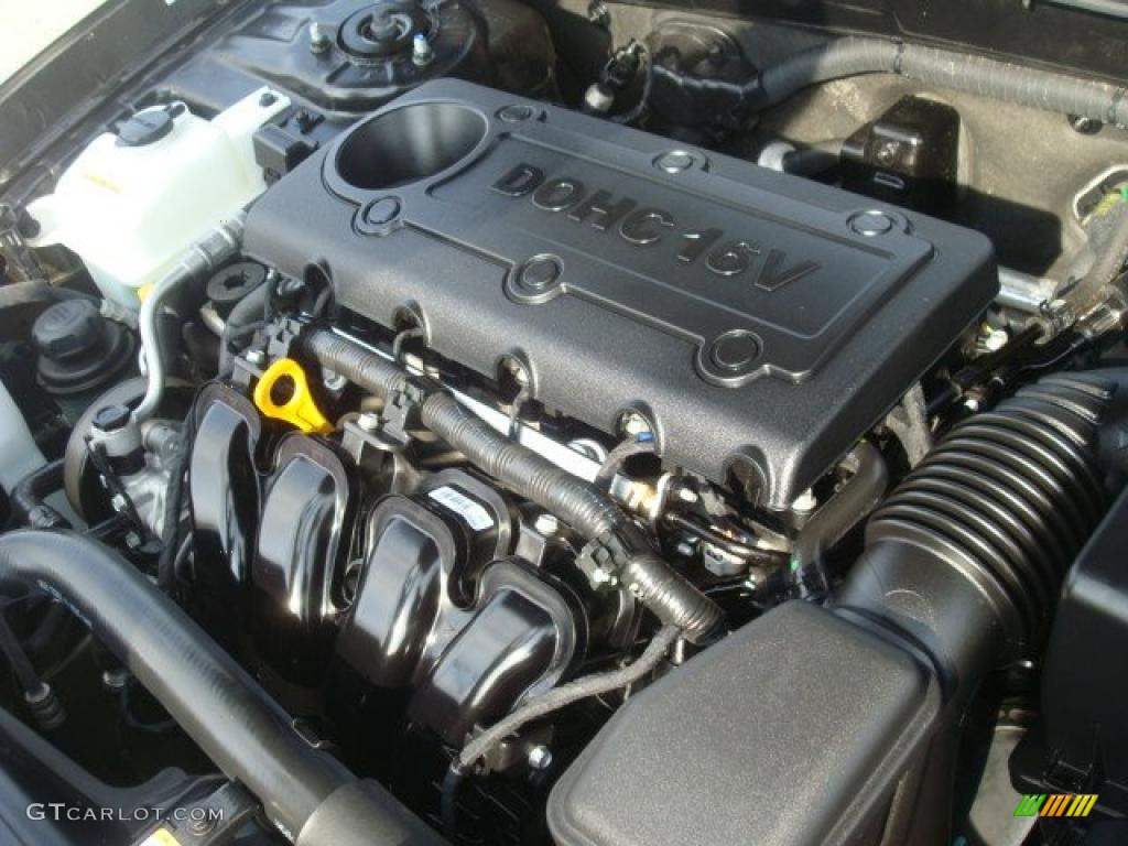 2009 Hyundai Sonata Se 2 4 Liter Dohc 16v Vvt 4 Cylinder