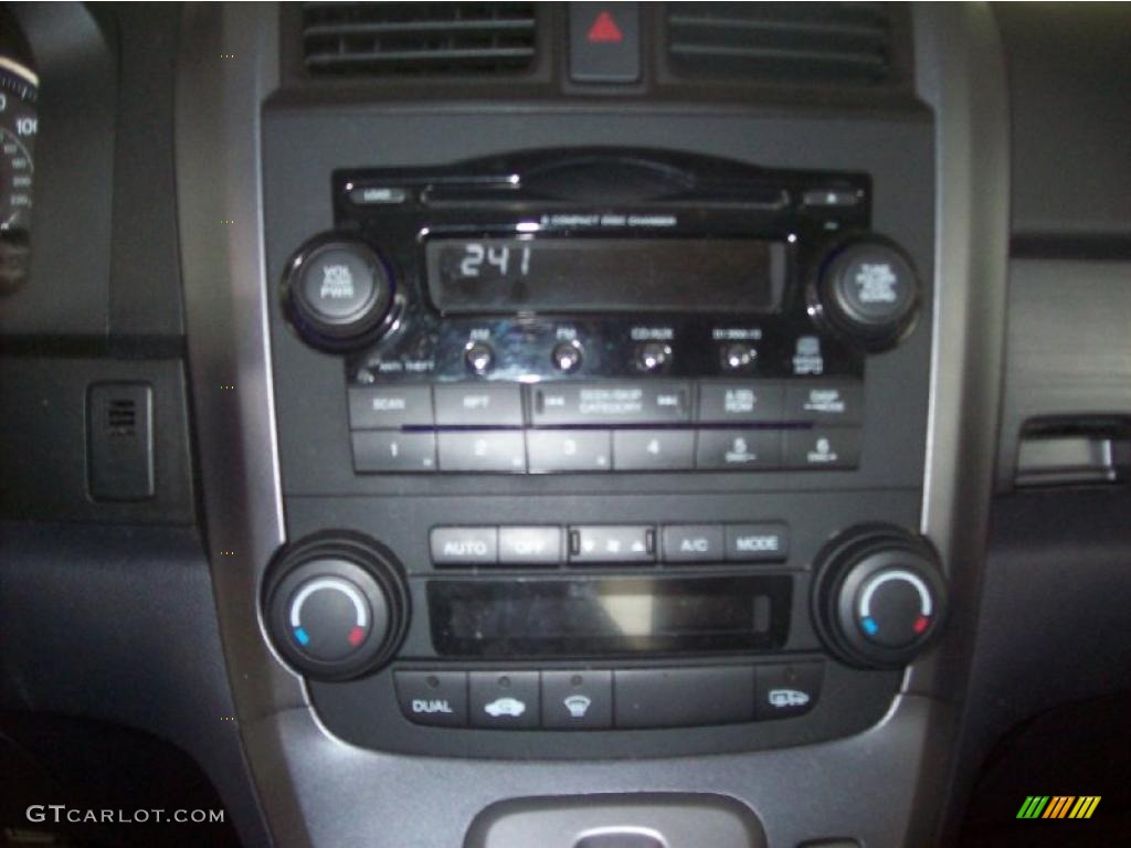 2009 CR-V EX-L 4WD - Crystal Black Pearl / Black photo #16