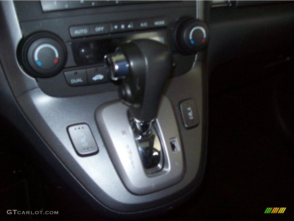 2009 CR-V EX-L 4WD - Crystal Black Pearl / Black photo #17