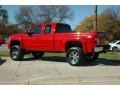 2007 Victory Red Chevrolet Silverado 1500 LT Extended Cab 4x4  photo #8