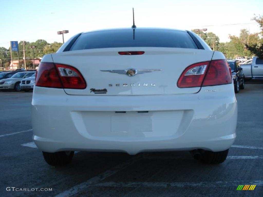 2010 Sebring Limited Sedan - Stone White / Dark Slate Gray photo #4