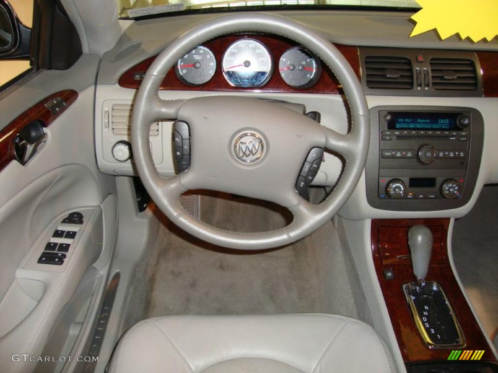 2010 Buick Lucerne CXL Titanium Steering Wheel Photo #38457613