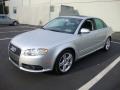 2008 Light Silver Metallic Audi A4 2.0T quattro Sedan  photo #2