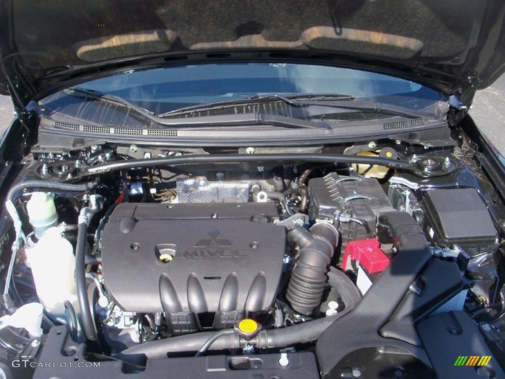 2011 Mitsubishi Lancer GTS 2.4 Liter DOHC 16-Valve MIVEC 4 Cylinder Engine Photo #38458681