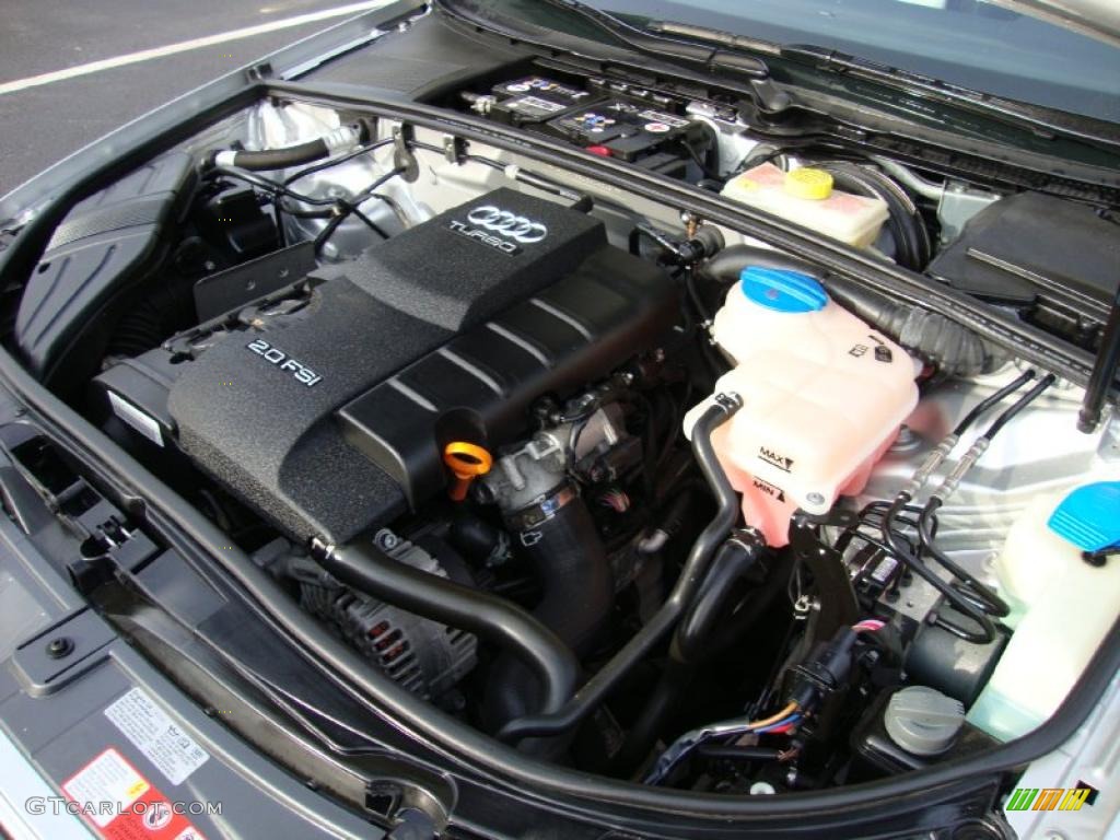 2008 A4 2.0T quattro Sedan - Light Silver Metallic / Black photo #32