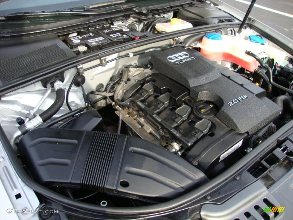 2008 A4 2.0T quattro Sedan - Light Silver Metallic / Black photo #33