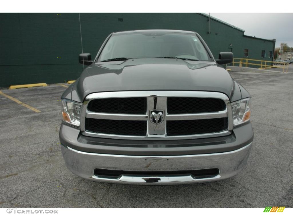 2009 Ram 1500 SLT Quad Cab 4x4 - Mineral Gray Metallic / Dark Slate/Medium Graystone photo #2