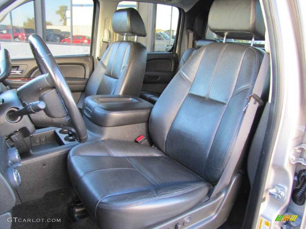 Ebony Interior 2007 Chevrolet Avalanche LT 4WD Photo #38460917