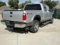 2011 Ingot Silver Metallic Ford F250 Super Duty Lariat Crew Cab 4x4  photo #3