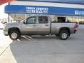 2008 Steel Gray Metallic GMC Sierra 2500HD SLT Crew Cab 4x4  photo #1