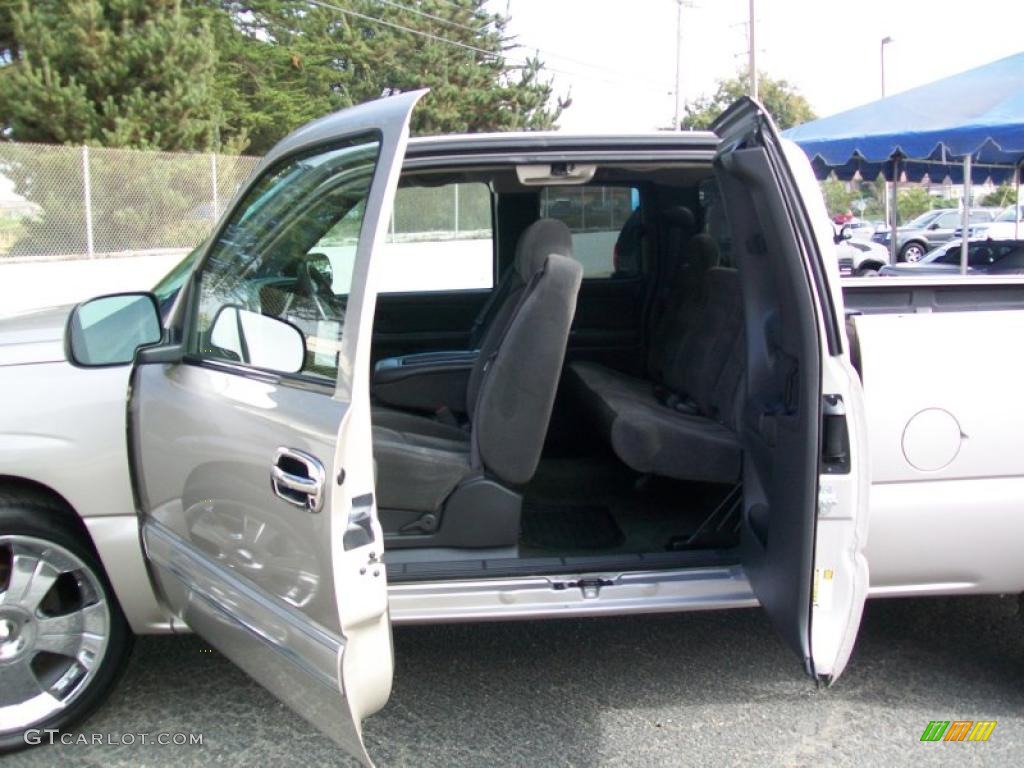 2005 Silverado 1500 LS Extended Cab - Silver Birch Metallic / Dark Charcoal photo #14