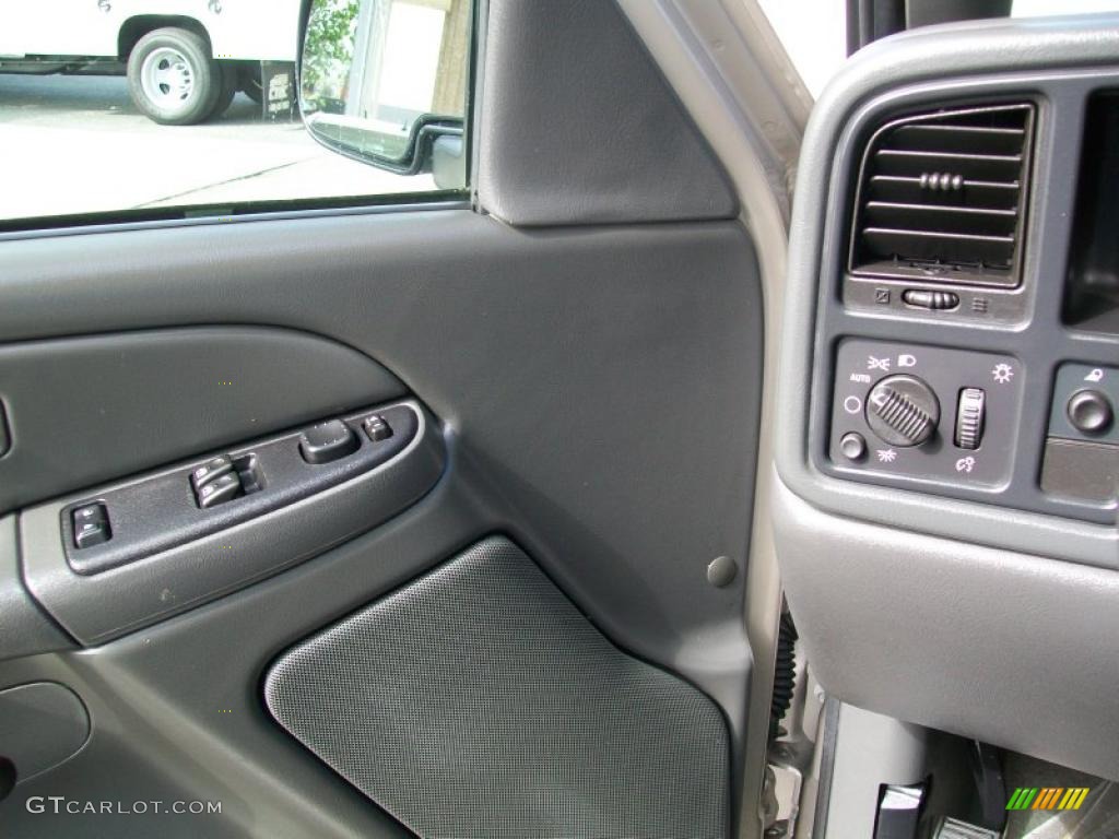 2005 Silverado 1500 LS Extended Cab - Silver Birch Metallic / Dark Charcoal photo #17